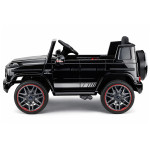 Elektrické autíčko Mercedes AMG G63, lakované - čierne